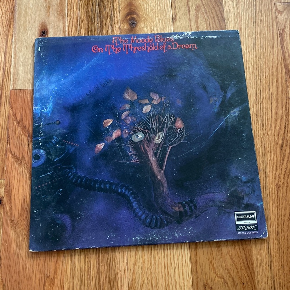 The Moody Blues On The Threshold Of A Dream 1969 Vinyl Record